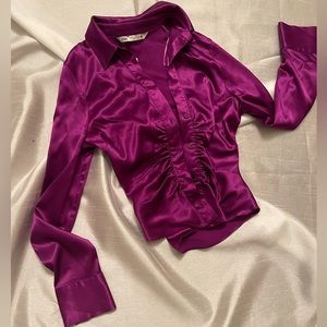 Zara Satin Top